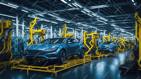 Línea de producción automatizada de automóviles