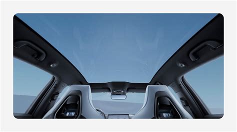 Techo panorámico Sky View en una autocaravana Rapido Serie C