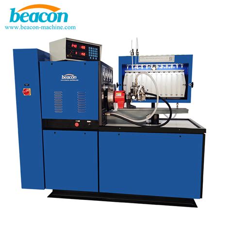 Imagen de un banco de pruebas para bombas de inyección diésel