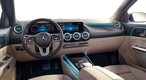 Diseño interior del Mercedes-Benz GLA