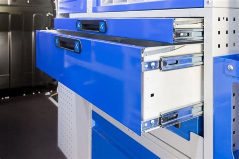 Cajoneras transparentes para furgonetas