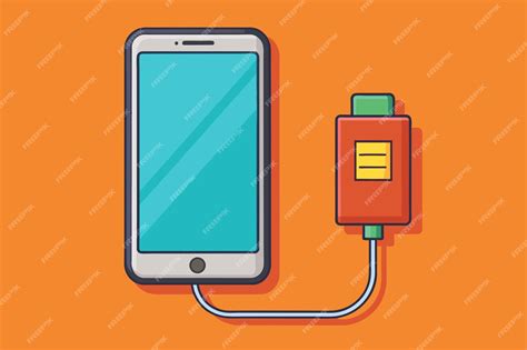 Ilustración de un smartphone conectado a un adaptador OBD