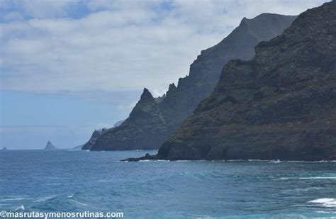 Acantilados de la costa occidental de Gran Canaria