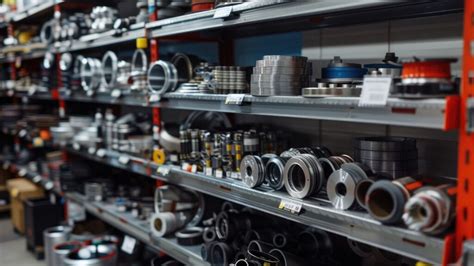 Almacén de repuestos de maquinaria agrícola