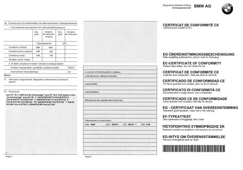 Documento Certificado de Conformidad (CoC)