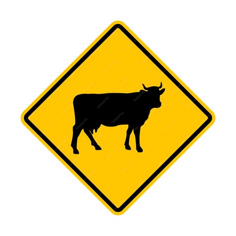 Señal de advertencia de animales en la carretera