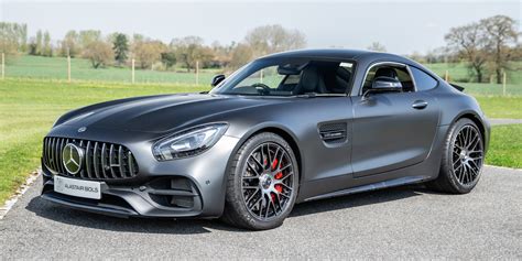 Mercedes-AMG GT C Edition 50 detalles exteriores cromo negro
