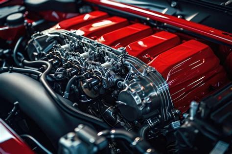 Motor de rally de alto rendimiento en proceso de montaje