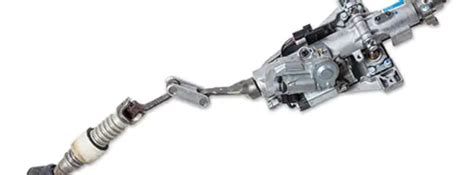 Imagen ilustrativa de la columna de dirección de un coche