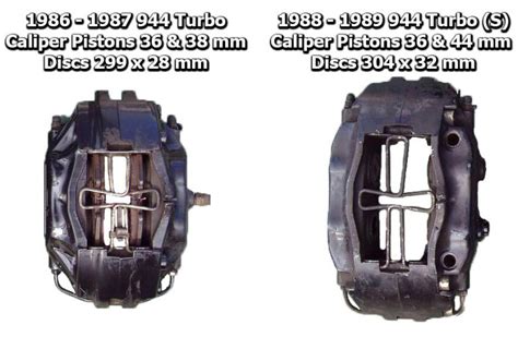 Porsche 944 M030 caliper vs standard