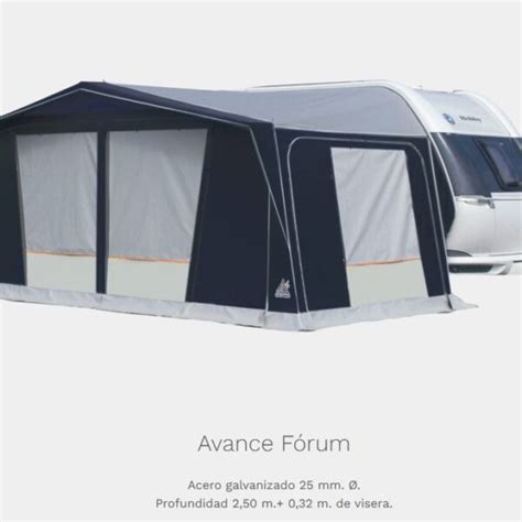 Catálogo de avances y toldos para campers