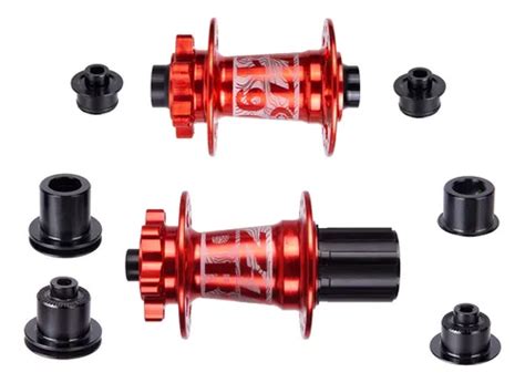 Comparación visual de bujes delanteros y traseros de motocross