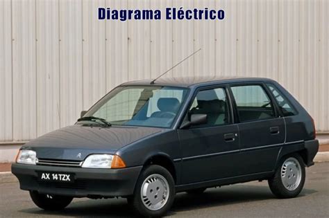 Citroën AX azul eléctrico