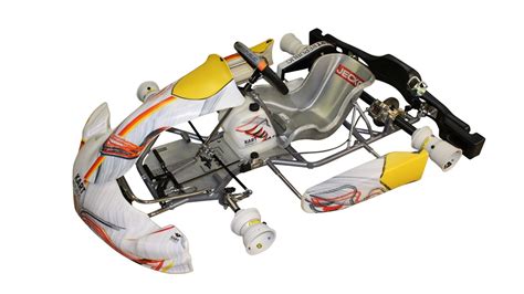 Chasis de karting en taller