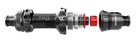 Detalle del buje DT Swiss 350 con sistema Ratchet