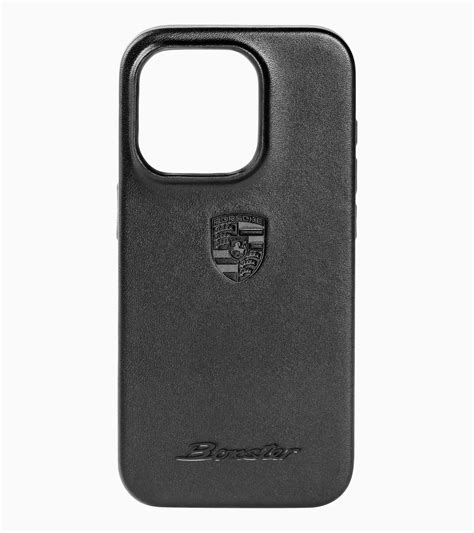Porsche leather case for iPhone