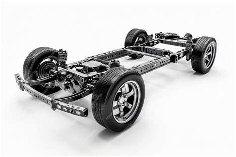 Diseño de chasis de automóvil antiguo